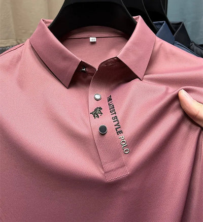 Polo infroissable pour hommes