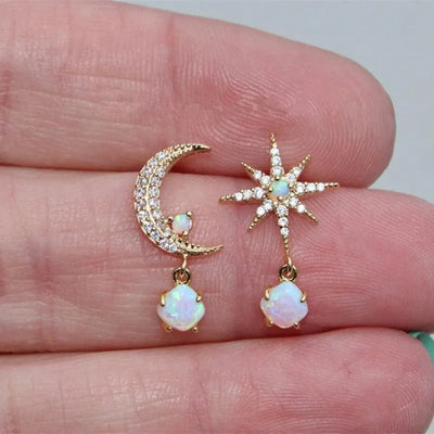 Lunéa™ | Boucles d’oreilles en nacre naturelle
