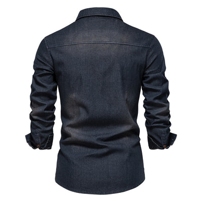 Chemise en jean pour hommes