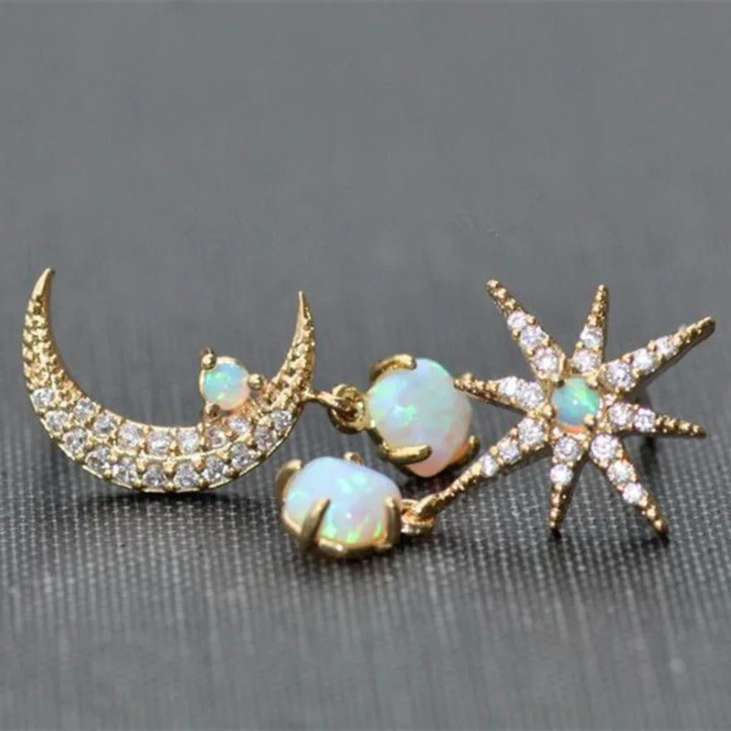 Lunéa™ | Boucles d’oreilles en nacre naturelle