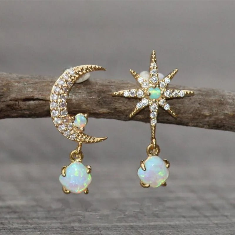 Lunéa™ | Boucles d’oreilles en nacre naturelle