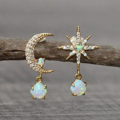 Lunéa™ | Boucles d’oreilles en nacre naturelle