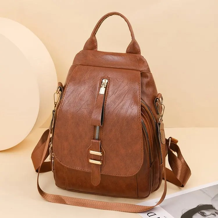 SALLY™ | SAC À DOS EN CUIR VINTAGE