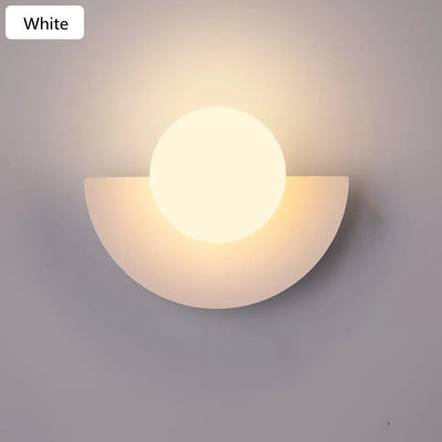 Lume - Applique Murale Nordique Demi-Cercle