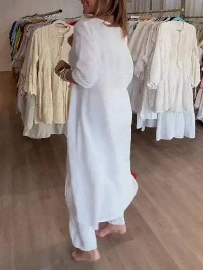 Ensemble Pantalon et Haut en Lin