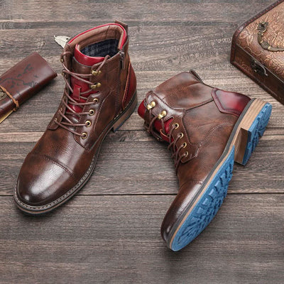 Morgan™ | Bottes Oxford en cuir de première qualité fabriquées à la main