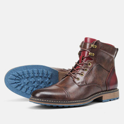 Lukas - Bottes Oxford classiques en cuir pour homme