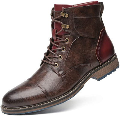 Bottes Premium en Cuir Véritable pour Hommes