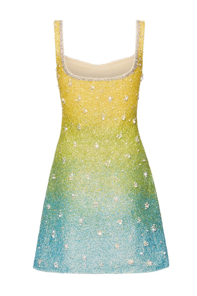 Robe tropicale Mint