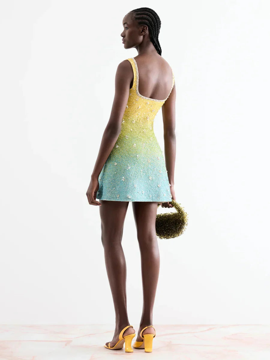 Robe tropicale Mint