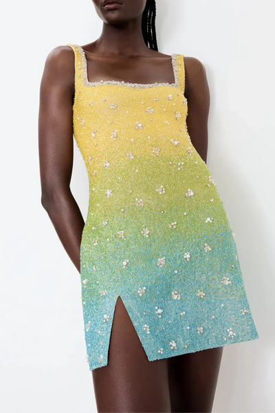 Robe tropicale Mint