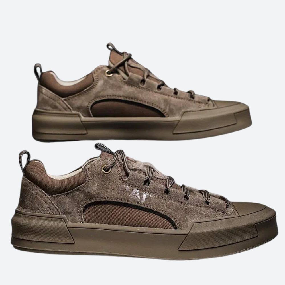 Baskets en cuir tendance pour hommes - Dietmar