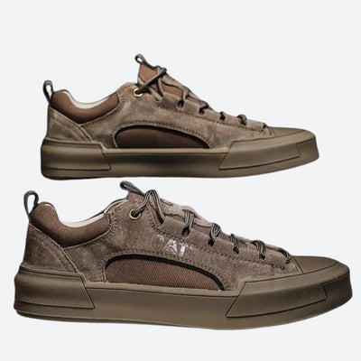 Baskets en cuir tendance pour hommes - Dietmar