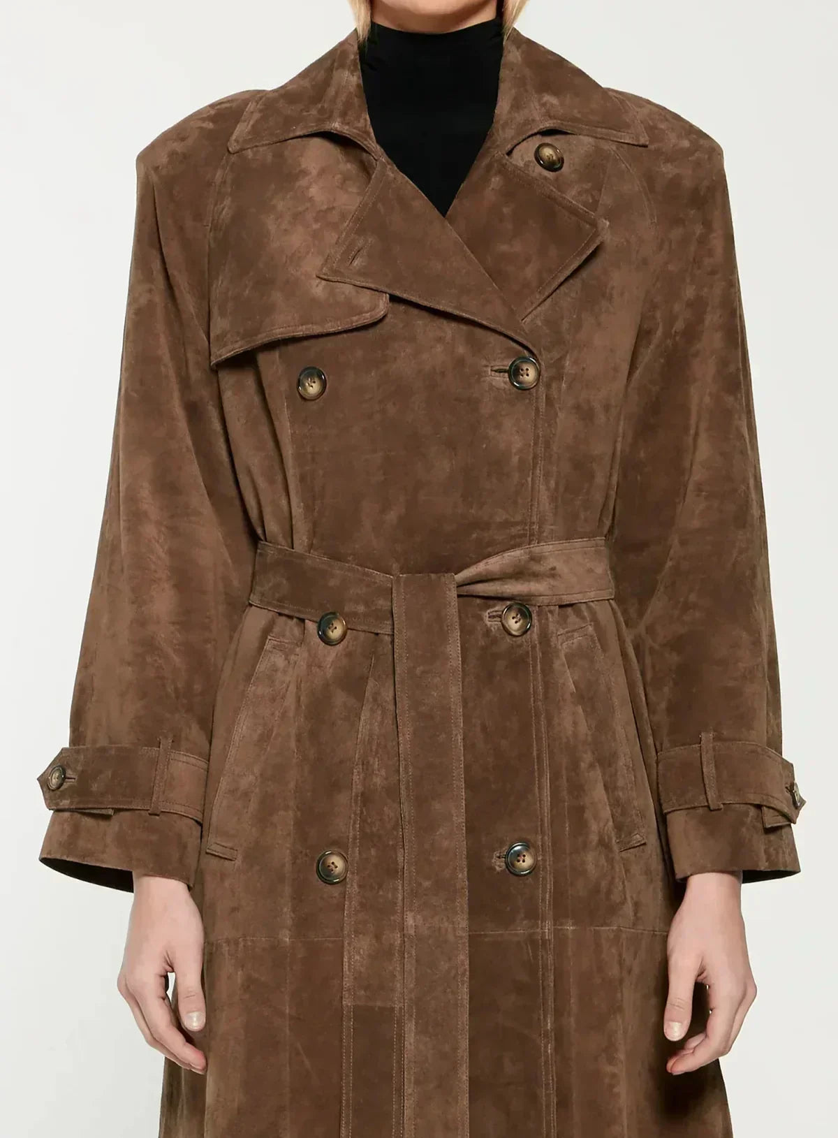 Madelon™ | Le Manteau Trench en Suède