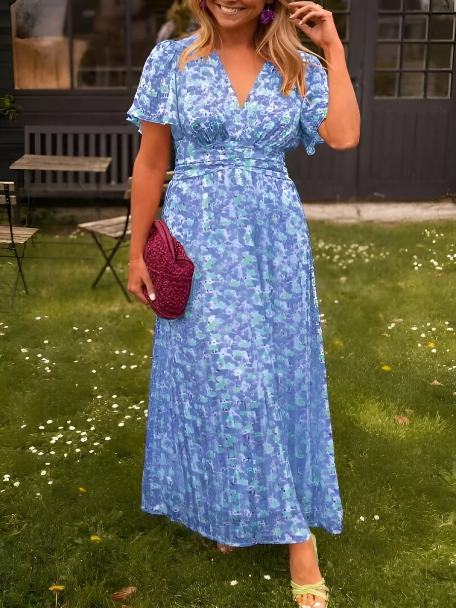 Élise™ | Robe fleurie estivale