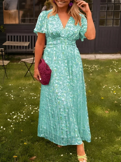 Élise™ | Robe fleurie estivale