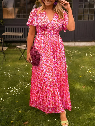 Élise™ | Robe fleurie estivale