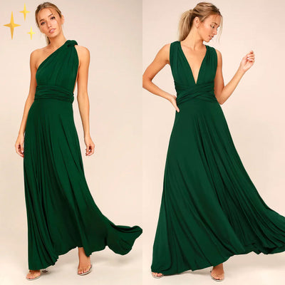 Clémence - Robe D'Été Chic Wrap En Tissu Léger