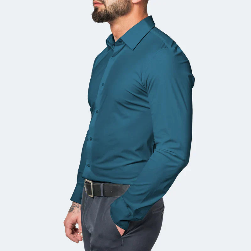 Riviera Paris™ | Chemise Infroissable à Coupe Ajustée