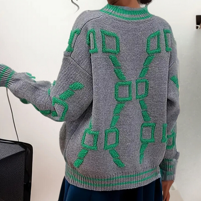 DIANE - Chandail en Tricot pour Femmes