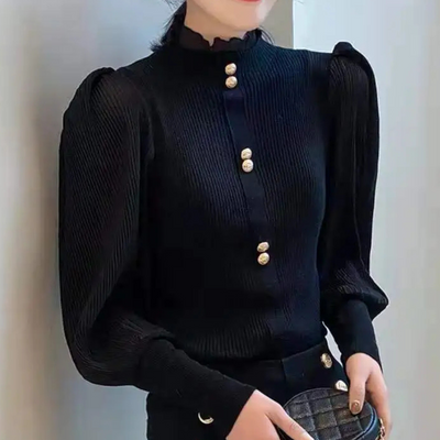 JOVANA - Haut Tricoté Elégant pour Femmes
