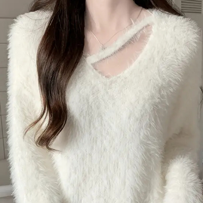 JAYLEESA - Pull Chaud pour Femmes