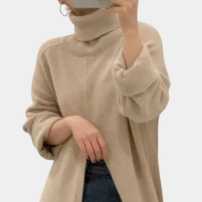 TOLINKA - Pull Long Tendance pour Femmes