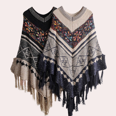 LANICA - Châle Poncho Réconfortant pour Femmes