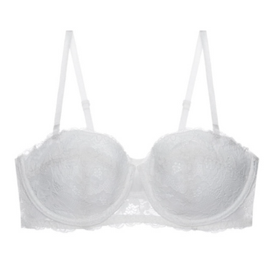 Soutien-gorge balconnet femme – Dentelle respirante – Armatures – Bretelles réglables