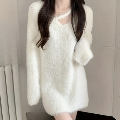 JAYLEESA - Pull Chaud pour Femmes