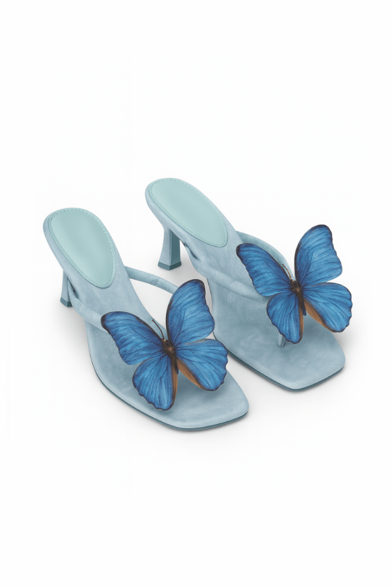 Sandales bleues Orefia