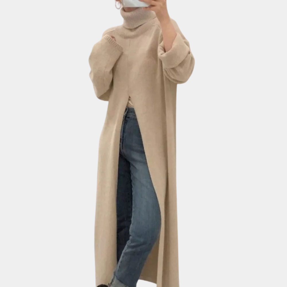 TOLINKA - Pull Long Tendance pour Femmes
