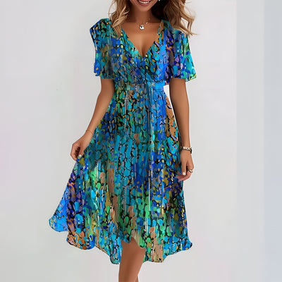 Maëlle™ | Robe fleurie fluide
