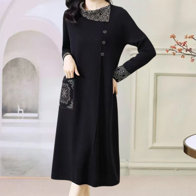 JUNIA - Robe Épaissie Élégante pour Femmes