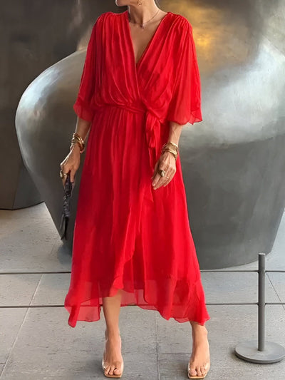 Robe en mousseline de soie