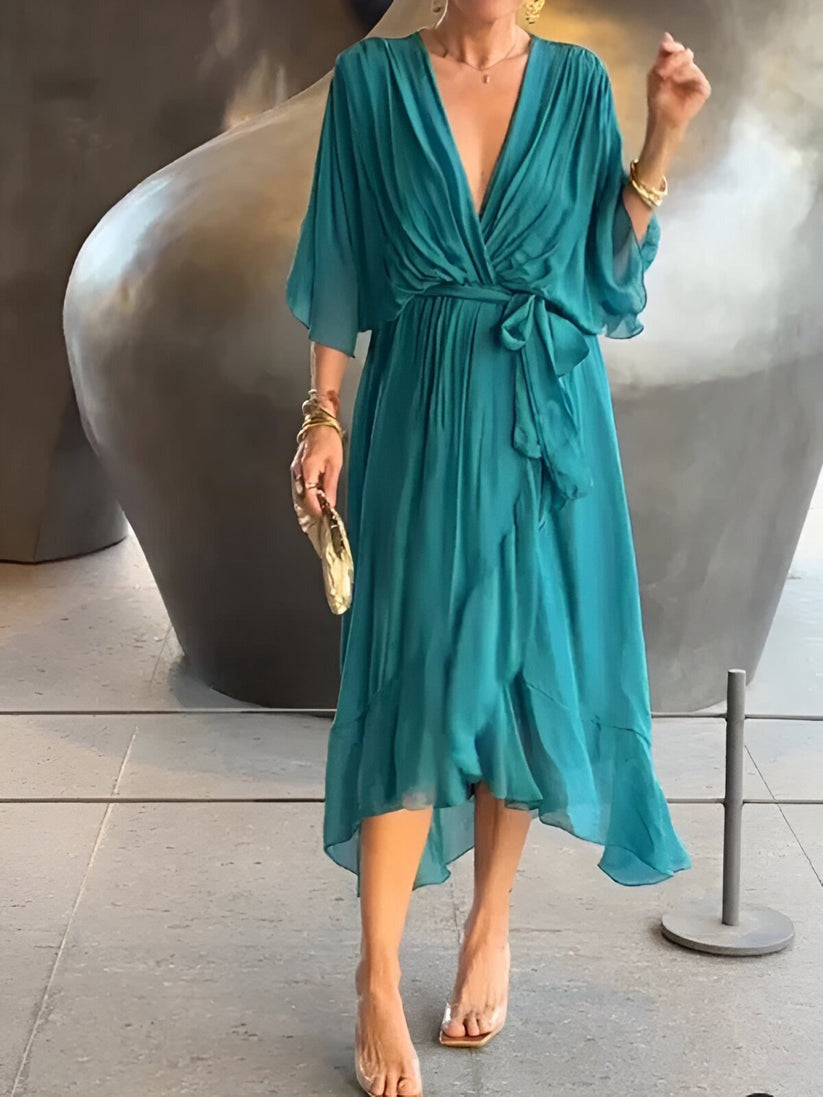 Robe en mousseline de soie