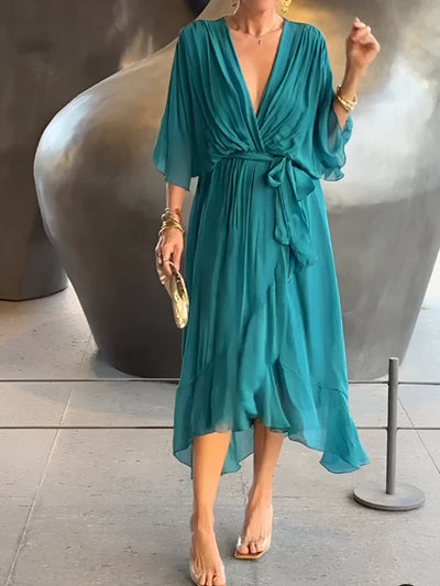 Robe en mousseline de soie