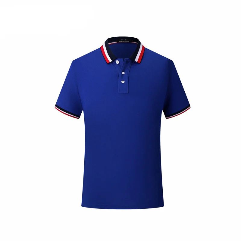 Polo d'été élégant avec col rayé - Jurn