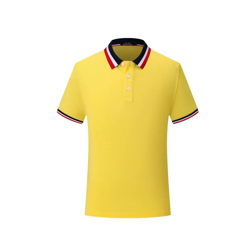 Polo d'été élégant avec col rayé - Jurn