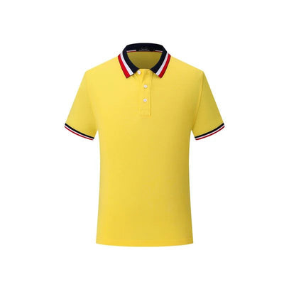 Polo d'été élégant avec col rayé - Jurn