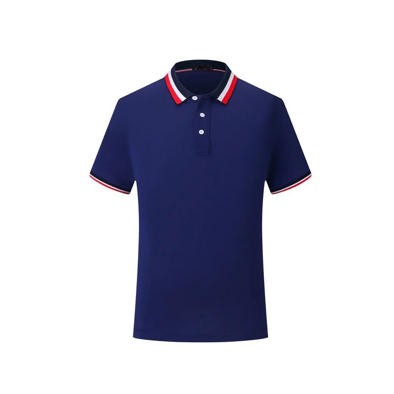Polo d'été élégant avec col rayé - Jurn