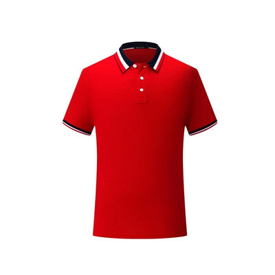 Polo d'été élégant avec col rayé - Jurn
