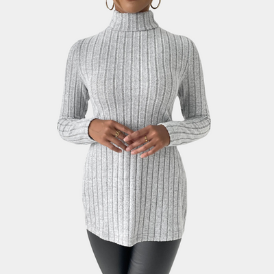 RUE - Pull Épais à Col Montant pour Femmes