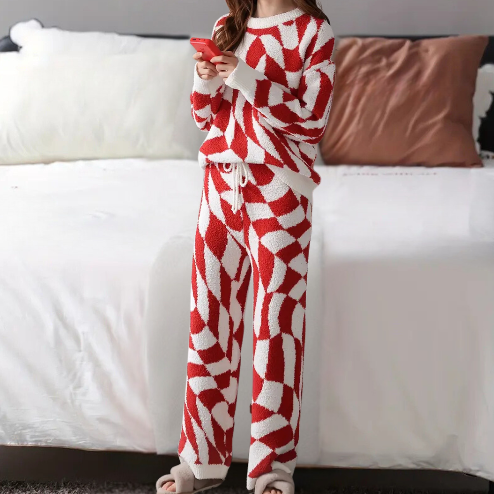 GISELE - Ensemble de Pyjama Confortable pour Femmes