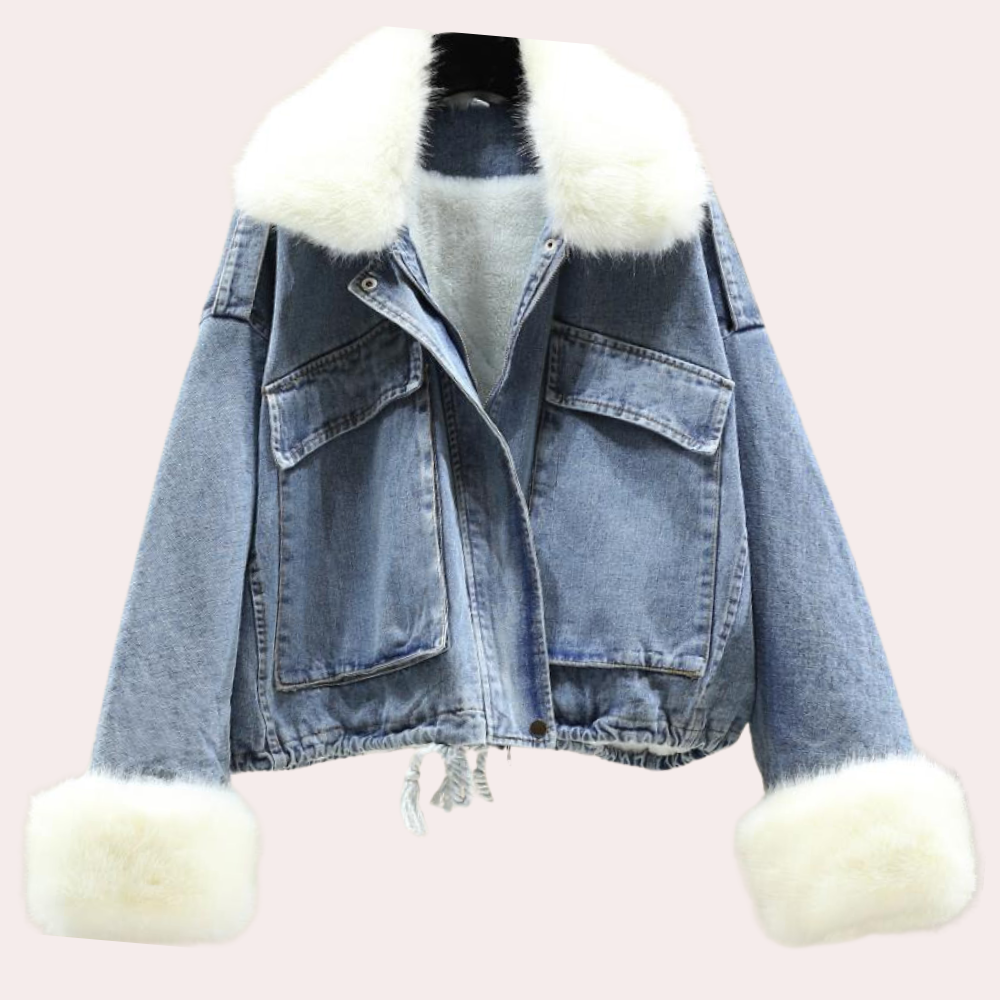 DELILAH - Veste en Jean Classique pour Femmes