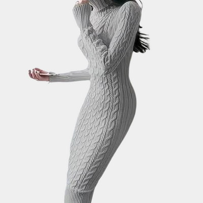 EMA - Robe Pull Tricotée Moderne pour Femmes