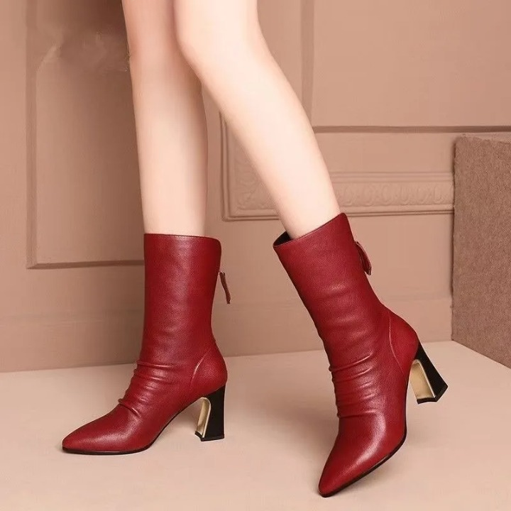 Orla | Bottines à Talons Aiguille Élégantes