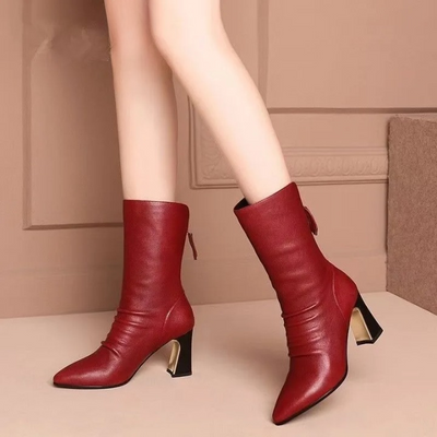Orla | Bottines à Talons Aiguille Élégantes