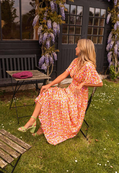 Élise™ | Robe fleurie estivale