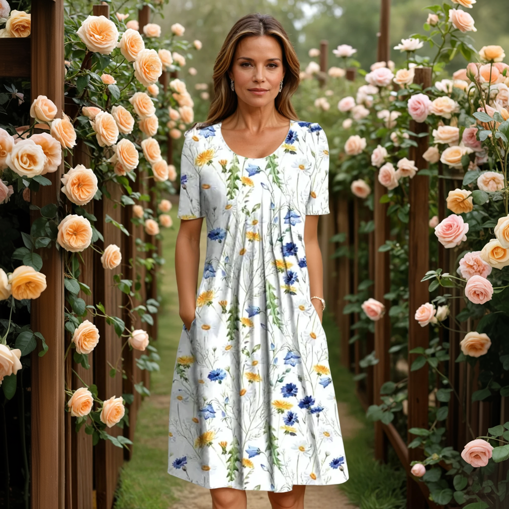 ÉLIANE | Robe élegante avec couverture du ventre